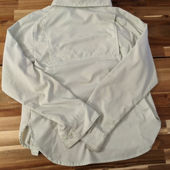 Columbia light green button up - Picture 5 of 7